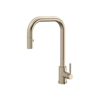 Perrin & Rowe U.4046L-STN-2 – Holborn™ Pull-Down Kitchen Faucet