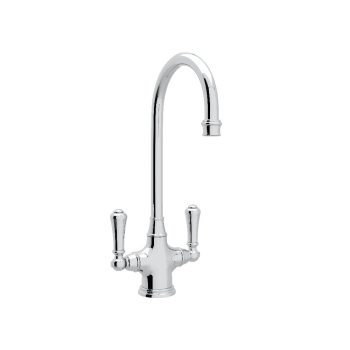 Perrin & Rowe U.4711APC-2 – Georgian Era™ Two Handle Bar/Food Prep Kitchen Faucet