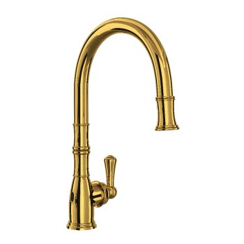 Perrin & Rowe U.4734ULB-2 – Georgian Era™ Pull-Down Touchless Kitchen Faucet