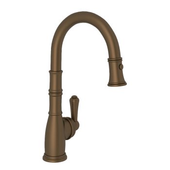 Perrin & Rowe U.4743EB-2 – Georgian Era™ Pull-Down Bar/Food Prep Kitchen Faucet