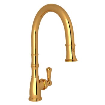 Perrin & Rowe U.4744EG-2 – Georgian Era™ Pull-Down Kitchen Faucet