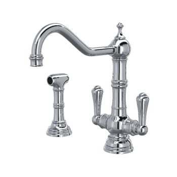 Perrin & Rowe U.4766APC-2 – Edwardian™ Two Handle Kitchen Faucet