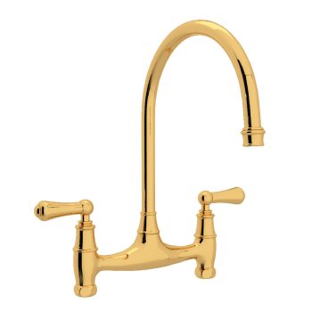 Perrin & Rowe U.4791L-EG-2 – Georgian Era™ Bridge Kitchen Faucet