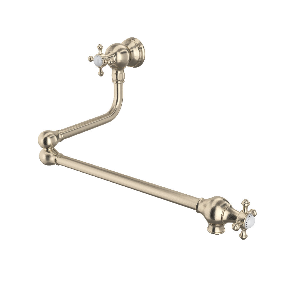 Perrin & Rowe U.4798X-STN-2 - Traditional Pot Filler Perrin & Rowe U.4798X-STN-2 - Traditional Pot Filler