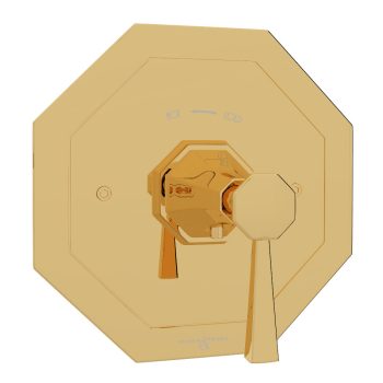 Perrin & Rowe U.5157LS-EG/TO – Deco™ 3/4″ Thermostatic Trim