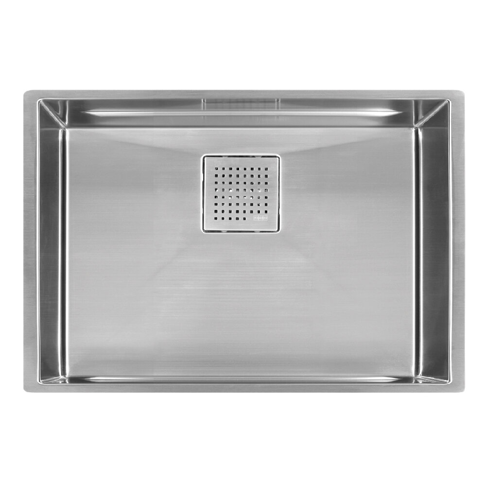 Franke Peak 26-in. x 18-in. 16 Gauge Stainless Steel Undermount Single Bowl Kitchen Sink PKX11025-S Franke Peak 26-in. x 18-in. 16 Gauge Stainless Steel Undermount Single Bowl Kitchen Sink PKX11025-S