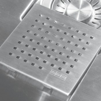 Franke Square Stainless Steel Replacement Drain Cover