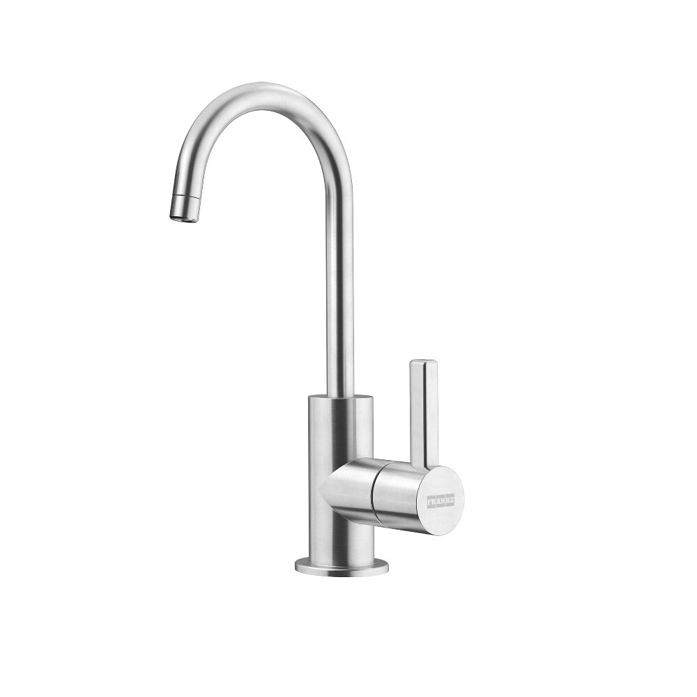 Franke 8.75-in Single Handle Cold Water Filtration Faucet in Stainless Steel, UNJ-FW-304 Franke 8.75-in Single Handle Cold Water Filtration Faucet in Stainless Steel, UNJ-FW-304