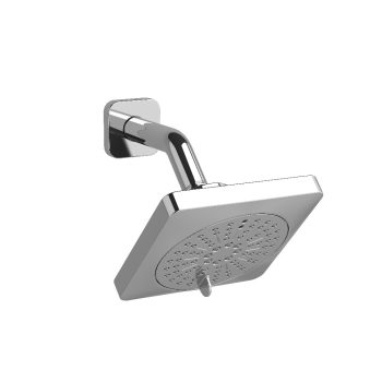 Riobel 376C-WS – 5″ 6-Function Showerhead With Arm
