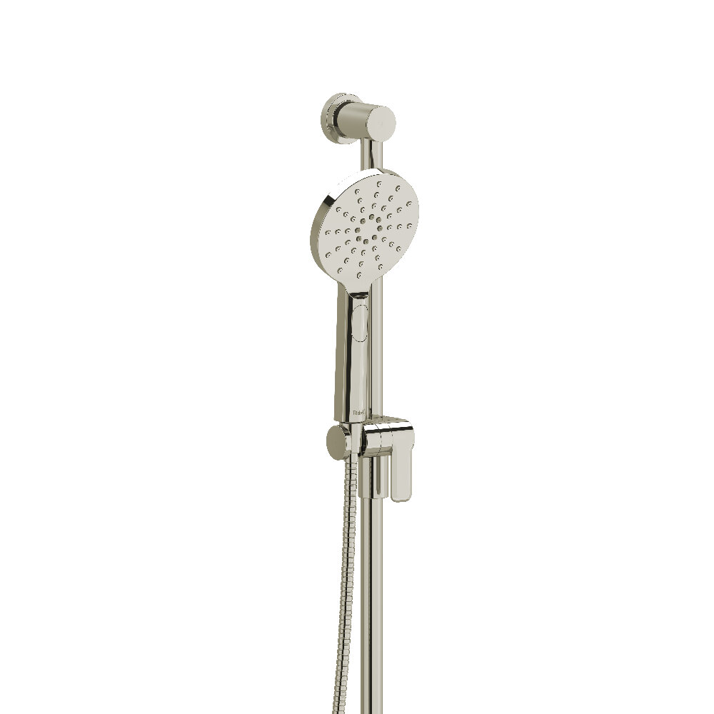 Riobel 4664PN - Handshower Set With 31" Slide Bar and 4-Function Handshower Riobel 4664PN - Handshower Set With 31" Slide Bar and 4-Function Handshower