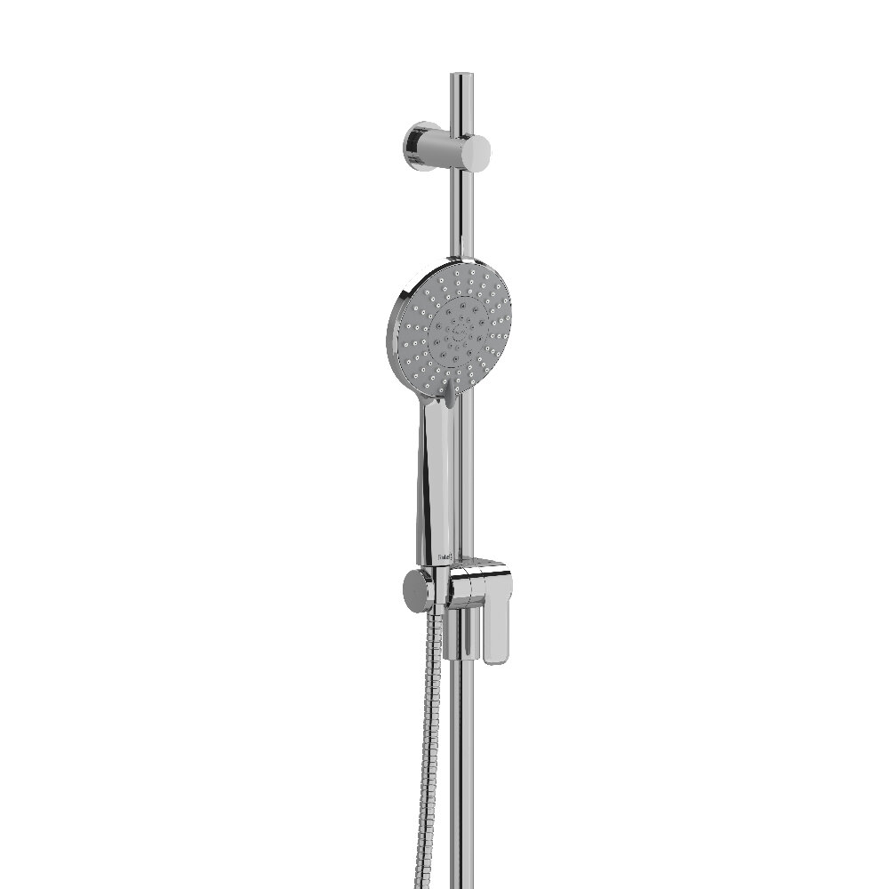 Riobel 4813C - Handshower Set With 36" Slide Bar and 4-Function Handshower Riobel 4813C - Handshower Set With 36" Slide Bar and 4-Function Handshower