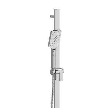 Riobel 4845C-WS – Handshower Set With 32″ Slide Bar and 4-Function Handshower