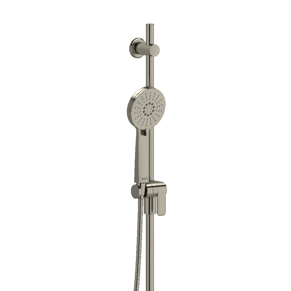 Riobel 4861BN-WS - Handshower Set With 35" Slide Bar and 3-Function Handshower Riobel 4861BN-WS - Handshower Set With 35" Slide Bar and 3-Function Handshower