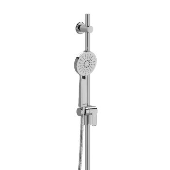 Riobel 4861C-WS – Handshower Set With 35″ Slide Bar and 3-Function Handshower
