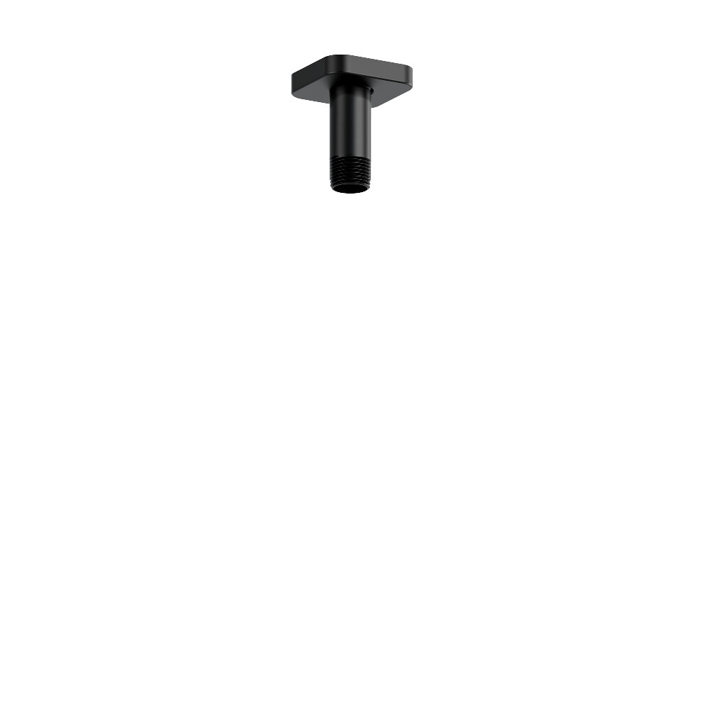 Riobel 579BK - 3" Ceiling Mount Shower Arm With Square Escutcheon Riobel 579BK - 3" Ceiling Mount Shower Arm With Square Escutcheon
