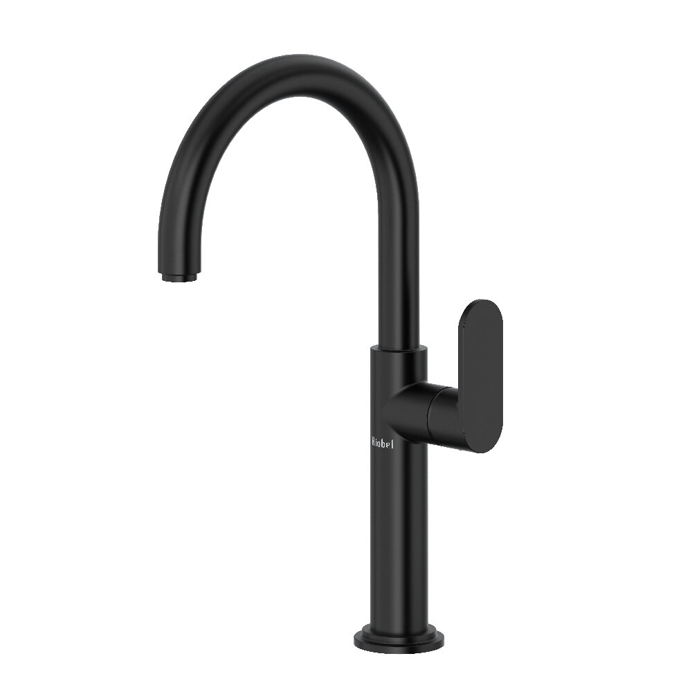 Riobel AAL01BK - Arca™ Single Handle Tall Lavatory Faucet Riobel AAL01BK - Arca™ Single Handle Tall Lavatory Faucet