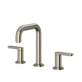 Riobel AASQ08BN – Arca™ Widespread Lavatory Faucet With U-Spout