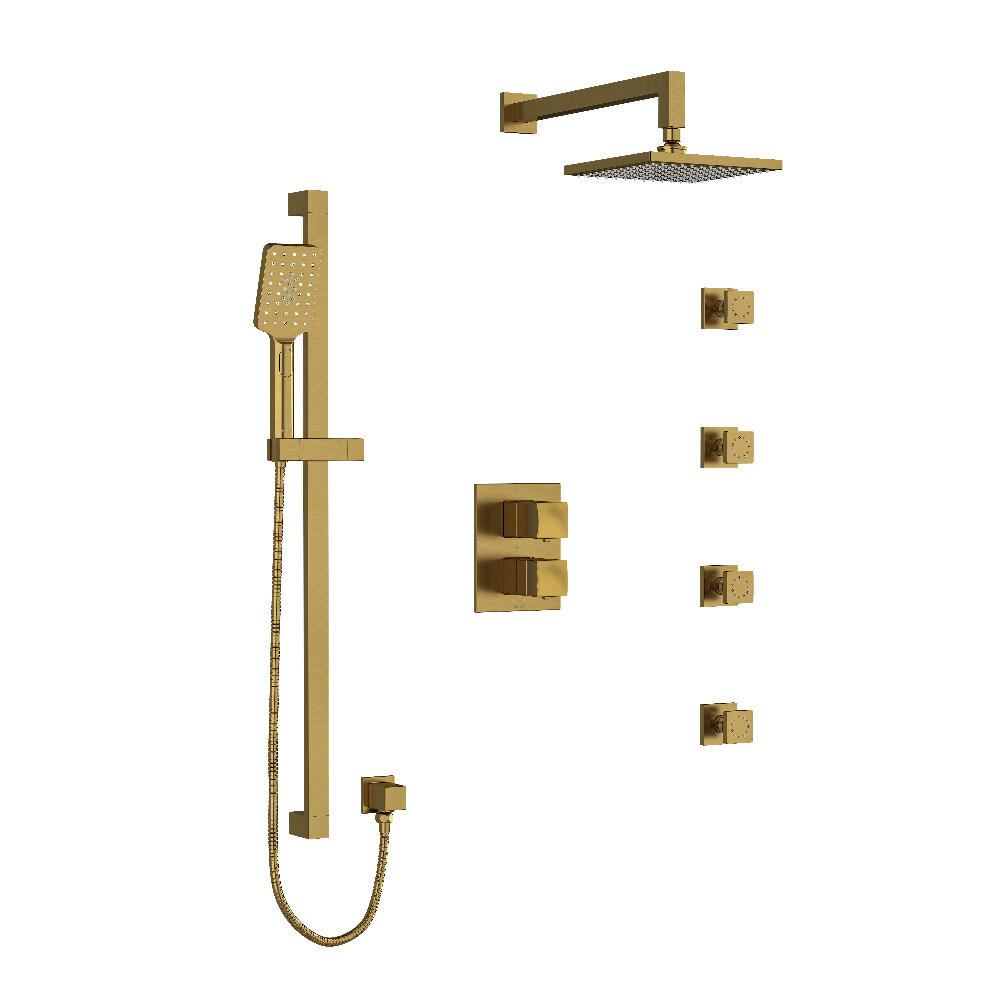 Riobel KIT446RFBG - Shower Kit 446 Riobel KIT446RFBG - Shower Kit 446
