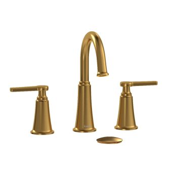 Riobel MMRD08JBG – Momenti™ Widespread Lavatory Faucet With C-Spout