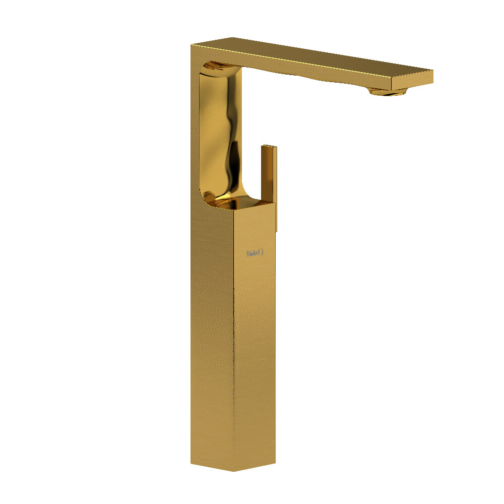 Riobel RFL01BG - Reflet Single Handle Tall Lavatory Faucet Riobel RFL01BG - Reflet Single Handle Tall Lavatory Faucet