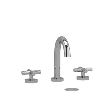 Riobel RU08+C – Riu™ Widespread Lavatory Faucet With C-Spout