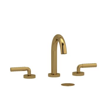 Riobel RU08LBG – Riu™ Widespread Lavatory Faucet With C-Spout