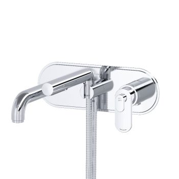 Riobel TAA21C – Arca™ Wall Mount Tub Filler Trim