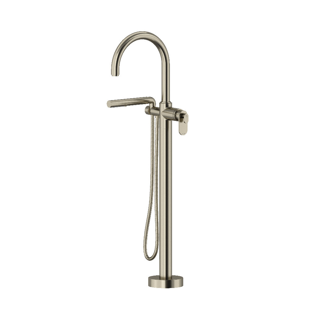 Riobel TAA39BN - Arca™ Single Hole Floor Mount Tub Filler Trim Riobel TAA39BN - Arca™ Single Hole Floor Mount Tub Filler Trim