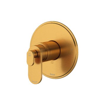Riobel TAA44BG – Arca™ 1/2″ Therm & Pressure Balance Trim With 2 Functions