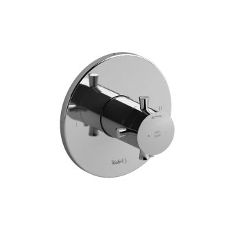 Riobel TEDTM44+C – Edge 1/2″ Therm & Pressure Balance Trim With 2 Functions