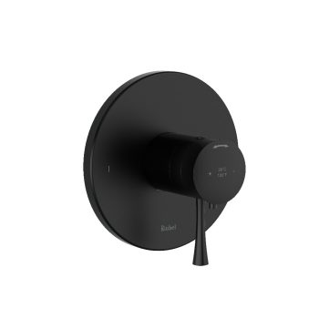 Riobel TEDTM44BK – Edge 1/2″ Therm & Pressure Balance Trim With 2 Functions