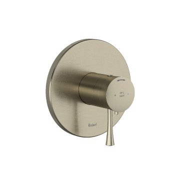 Riobel TEDTM44BN – Edge 1/2″ Therm & Pressure Balance Trim With 2 Functions