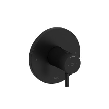 Riobel TRUTM44BK – Riu™ 1/2″ Therm & Pressure Balance Trim With 2 Functions