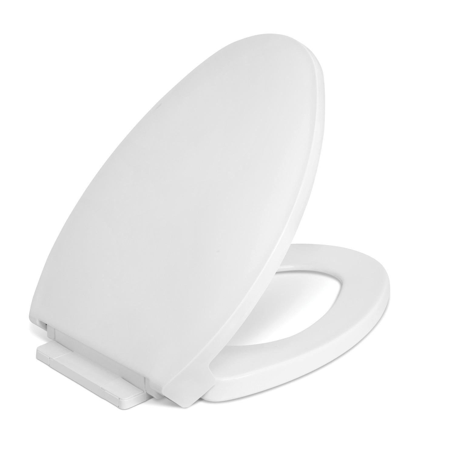CENTOCO - SAFETYCLOSE ELONGATED TOILET SEAT - WHITE CENTOCO - SAFETYCLOSE ELONGATED TOILET SEAT - WHITE