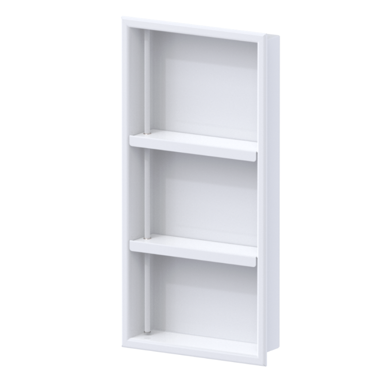 RUBINET – 12″X24″ RECESSED WALL NICHE WITH ADJUST SHELVES