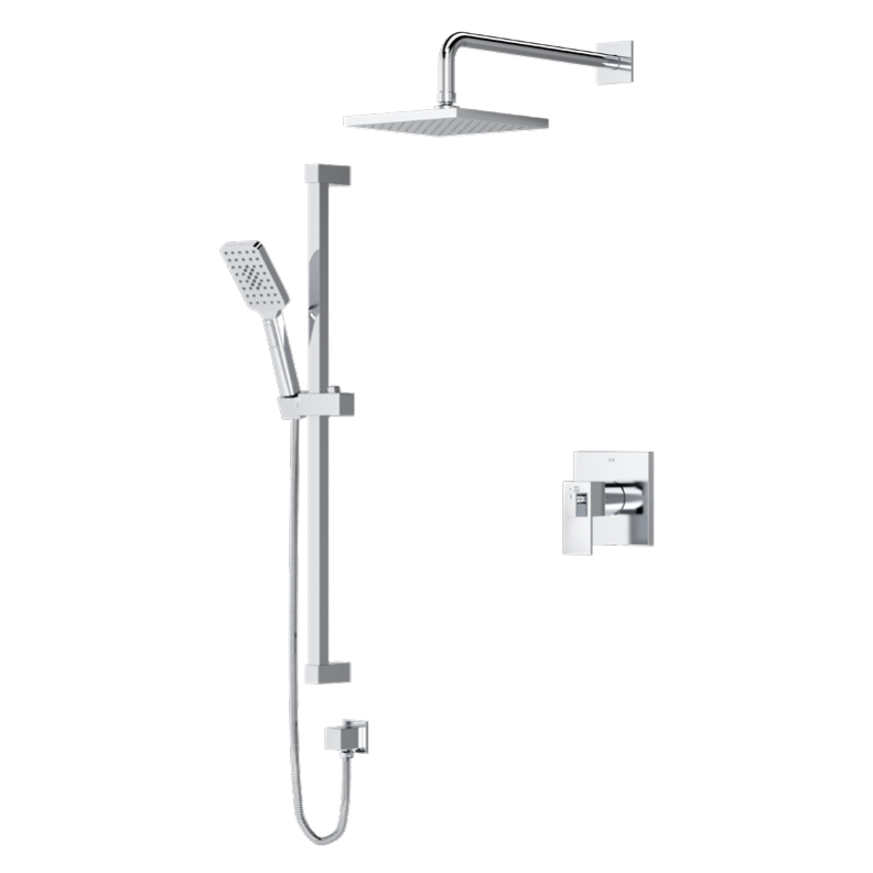 RIOBEL – 1/2″ THERM & PRESSURE BALANCE TRIM WITH 2 FUNCTIONS