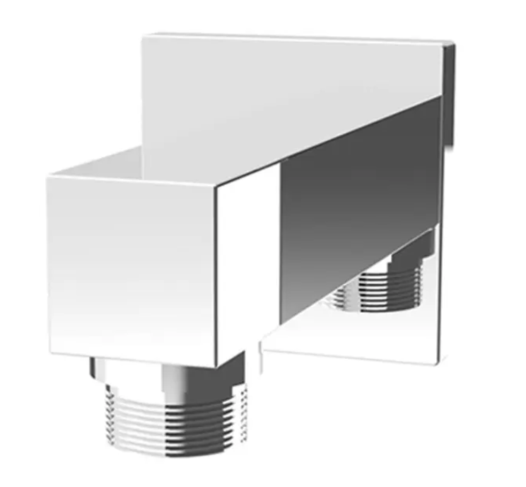 RUBI – WALL OUTLET SQUARE – POLISHED CHROME