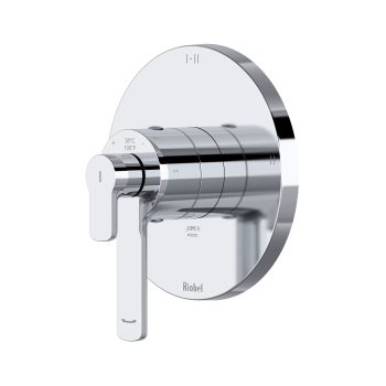 RIOBEL PRO – Jazz 1/2″ Therm & Pressure Balance Trim With 3 Functions