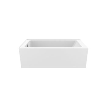 Produtis Neptune – Pia 30×60 Acrylic Alcove Bathtub – Left & Right Drain
