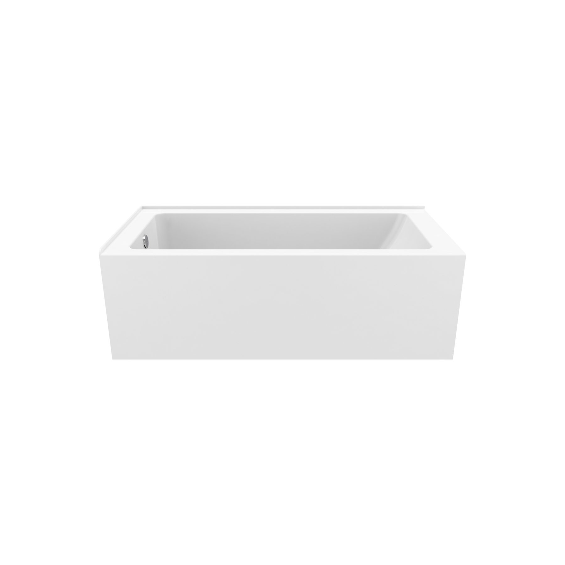 Produtis Neptune – Pia 30×60 Acrylic Alcove Bathtub – Left & Right Drain