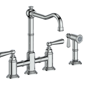 Vogt KF.11CA.2101 – Carinthia Bridge Kitchens Faucet with Side Spray