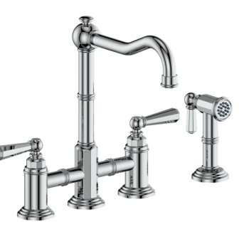 Vogt KF.11CA.2201 – Carinthia Bridge Kitchens Faucet with Side Spray