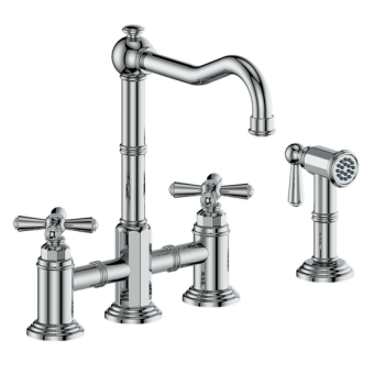 Vogt KF.11CA.2301 – Carinthia Bridge Kitchens Faucet with Side Spray