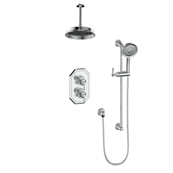 Vogt TM.C1.220.216 – Carinthia Trim for 2-Way TH Shower Kit with 6″ Ceiling Arm