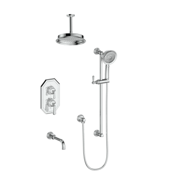 Vogt TM.C11.320.316 – Carinthia Trim for 3-Way TH Shower Kit with 6″ Ceiling Arm