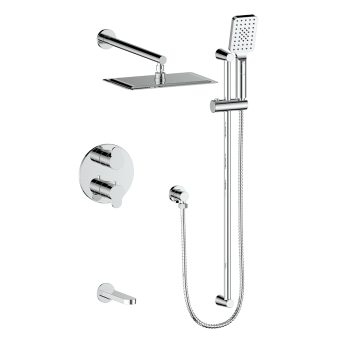 Vogt TM.LN.320.310.CC – Lusten Trim for 3-Way TH Shower Kit CC