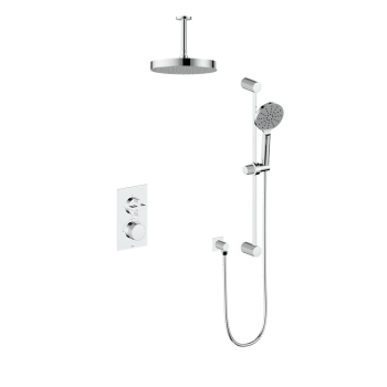 Vogt TM.M3.220.216 – Mond Trim for 2-Way TH Shower Kit with 6″ Ceiling Arm
