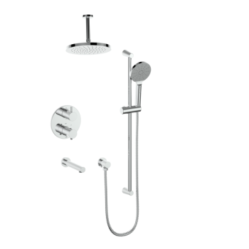 Vogt TM.OR.320.326 – Worgl Trim for 3-Way TH Shower Kit with 6″ Ceiling Arm
