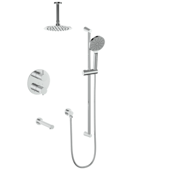 Vogt TM.WL.320.316 – Worgl Trim for 3-Way TH Shower Kit with 6″ Ceiling Arm
