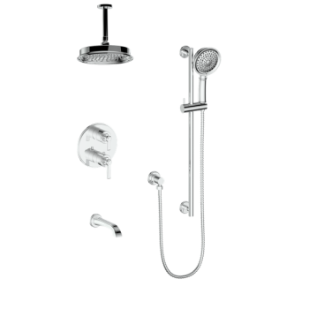 Vogt TM.Z1.320.316 – Zehn Trim for 3-Way TH Shower Kit with 6″ Ceiling Arm